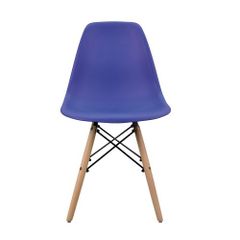 Vitra ヴィトラ イームズ サイドシェルチェア DSR ブルー - メルカリ