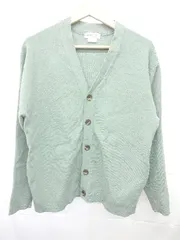 ◇ ⊇ CIAOPANIC TYPY チャオパニックティピー 長袖 ニット カーディガン サイズS グリーン系 メンズ E  【1506110016331】