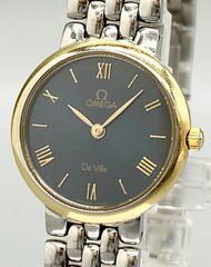 OMEGA オメガ デビル クォーツ【795.1111】純正ベルト 6202/822 SS/YG コンビ cal.1471
