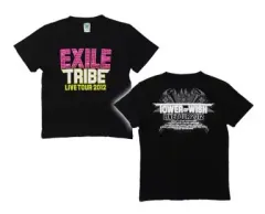 【中古】Tシャツ(男性アイドル) EXILE TRIBE ツアーTシャツ ブラック Sサイズ「EXILE TRIBE LIVE TOUR 2012 ～TOWER OF WISH～」