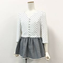 送料無料 通販 ファッション 59e7 BORDERS at BALCONY ボーダーズアットバルコニー フレア チュニック