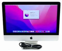 Apple iMac 21.5インチ Late 2015 Core i5-5575R 2.8GHz 8GB 1TB(HDD)+24GB(APPLE SSD) フルHD 1920x1080 macOS Monterey 中古