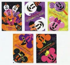 【中古】クリアファイル A6クリアホルダーセット(5枚セット) 「ディズニー・ハロウィーン2010」 東京ディズニーリゾート限定