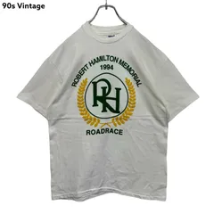 90s vintage USA製 ROBERT HAMILON MEMORIAL 1994 ROAD RACE Tシャツ シングルステッチ ヴィンテージ 古着