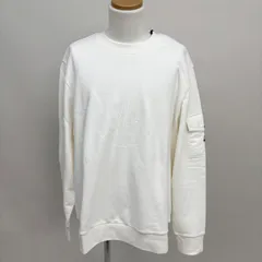 【新品未使用訳アリ】MONCLER　トレーナー スウェット　Lサイズ　ホワイト　モンクレール