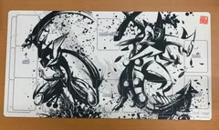 墨絵列伝　ピカチュウ&レックウザ　ラバープレイマット(250円割引あり) ポケモンカードゲーム ラバープレイマット 墨絵列伝 ピカチュウ