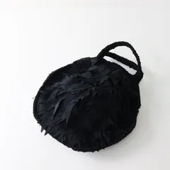 MIKI KAWAMURA 裂き編みトートバッグ フリンジ付 ブラック 2025年最新】kawamura mikiの人気アイテム - メルカリ