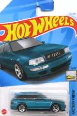 【中古】ミニカー 1/64 94 AUDI AVANT RS2(エメラルドグリーン) 「Hot Wheels FACTORY FRESH」 [HTD49]
