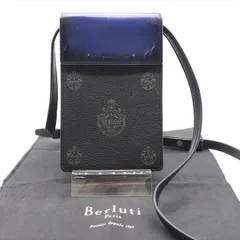 【値下げ中！極美品】BERLUTI ナイロン×レザー ショルダーバッグ 値下げ中！極美品】BERLUTI ナイロン×レザー ショルダーバッグ