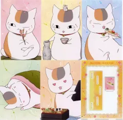 【中古】グッズセット ニャンコ先生 ポストカードセット＆アクリルフレーム 「夏目友人帳 漆 ～春待つひととき～」