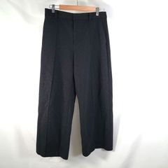 【未使用】UNIQLO ブラッシュドジャージーワイドパンツ DARK GRAY ユニクロ レディース Lサイズ