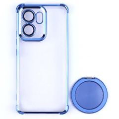 OPPO Reno13 A ケース スマホリング 付き 耐衝撃 薄型 ソフト ケース 【Color】ブルー
