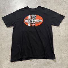 ハーレーダビッドソン 半袖Tシャツ ブラック L相当 【ST198】