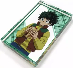 【中古】アクリルスタンド・アクリルパネル 緑谷出久 「僕のヒーローアカデミア×ドン・キホーテ 描き下ろしアクリルブロックコレクション 焼き芋ver.」