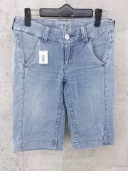 ◇ EDWIN BLUE TRIP 503 エドウィンブルートリップ ストライプ ハーフ ショート パンツ サイズXS ブルー ホワイト メンズ  【1000279558010】