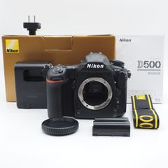 ★ショット数42,071回・元箱付き新品級★ Nikon ニコン デジタル一眼レフカメラ D500 ボディ #2710