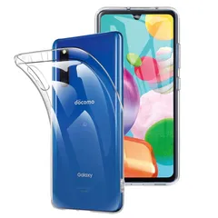 UQ mobile版 Galaxy A41 ホワイト 新古品＋おまけ(TPUケー Galaxy A41(SC-41A/SCV48/UQ mobile)(表面のみ印刷)白