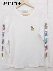 ◇ LEFT ALONE レフトアローン 長袖 Tシャツ カットソー オフホワイト マルチ メンズ  【中古】 【1111160009211】のサムネイル