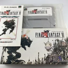スーパーファミコンソフト ファイナルファンタジーVI 1994/04/02 SHVC-F6 4961012936052