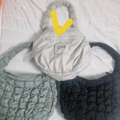 COS ライトブルー プリーツトートバッグ BLUEORB ブルーオーブ 【3010】 2wayトートバッグ プリーツ