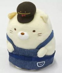 [중고] 봉제 장난감 고양이 붙여 봉제 장난감 시로 쿠마의 커피 스탠드 테마 [스미코 구라시] 로프트 & 선 엑스넷 숍 한정