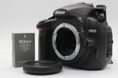 返品保証】 ニコン Nikon D5000 ブラック バッテリー付き ボディ s2051