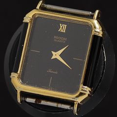 NIXON THE CAPITAL ゴールド×ブラック 電池切れ 現状品 - メルカリ