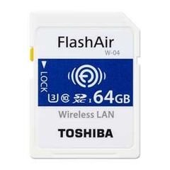 東芝 無線LAN搭載SDXCメモリカード 64GB Class10 UHS-1Flash Air SD-UWA064Gのサムネイル