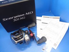 美品　シマノ　スコーピオンＭＤ　301ＸＧ　ベイト　左ハンドル　　(03)