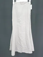 ◇ ◎ ●未使用● GRL グレイル タグ付き ロング フレア スカート サイズM ピンクベージュ系 レディース P  【1406240003235】