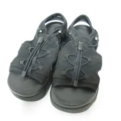 美品 NIKE ナイキ WMNS AIR MAX KOKO SANDAL エアマックス ココサンダル 厚底 プラットフォーム スポサン CI8798-003 24cm ブラック レディース 古着 中古 USED