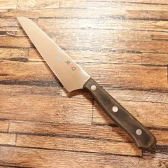 D0103）大きめ 真久作 牛刀 万能包丁 シェフナイフ 全長約44.5cm