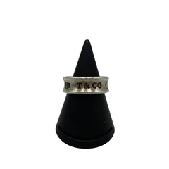 【中古品】TIFFANY&Co. ティファニー 925 1837 NARROW RING ナロー リング 指輪 アクセサリー 【182-250819-as-09-izu】