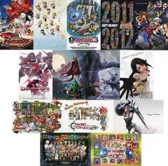 【中古】紙製品(キャラクター) スクウェア・エニックス クリスマスカードセット(14種1セット) ジャンプフェスタ2012限定
