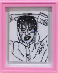 【中古】バッジ・ピンズ 鷲尾伶菜(イラスト写真ver.) アートフレームスタンドバッジ～#smileforegirls～ 「E-girls PERFECT LIVE 2011 2020」