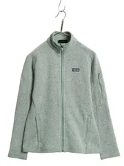 【お得なクーポン配布中!】 パタゴニア ベターセーター ジャケット レディース S 古着 14年製 フリース セーター フルジップ ブルゾン ハイネック アウトドア グリーン