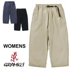 グラミチ レディース リネンコットンバルーンパンツ Gramicci GLP4-SJP13 パンツ m