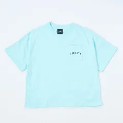 【新品】 RUSTY Tシャツ キッズ 半袖 130cm 140cm 150㎝ バックプリント ボーイズ ガールズ 子ども ユニセックス ラスティ 962510