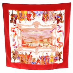 HERMES カレ90 ムッシュ・ド・Tのためのトルコ行進曲 エルメス スカーフ カレ90 ムッシュ・ド・Tのためのトルコ行進曲