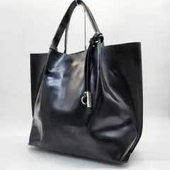 ジャンニキャリーニ GIANNI CHIARINI 黒 レザー トートトゥ