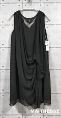 MAITRESSE パーティー フォーマル ドレス ビジュー付き M