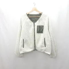 ◇ ⊇ jouetie ジュエティ ボア 長袖 ブルゾン サイズM カーキ レディース E  【1503050003568】