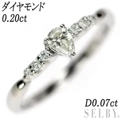 ペアシェイプ ダイヤモンド ルース 0.342ct K I-1 ダイヤ ペア-