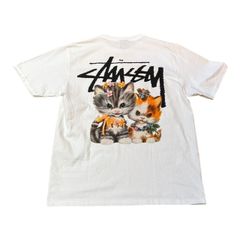 2023SS Stussy Kittens Tee M White 未使用