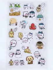 【中古】シール・ステッカー 集合(背景 黄色) ぷくっとシール2 「ちいかわ なんか小さくてかわいいやつ」