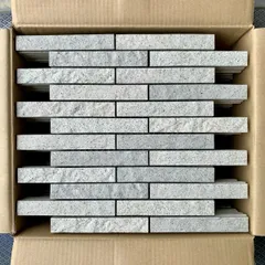 【訳あり タイル1ケース(15ｼｰﾄ入)】LIXIL INAX セラヴィオ M 石面ボーダー ボーダーネット張り 馬踏目地 HAL-25B CMX-1 H-2 屋内外壁用