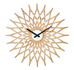 ☆インターフォルム 掛け時計 Leffardルファール ナチュラル☆直径50cm