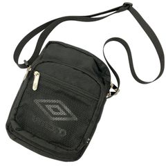 アンブロ ボディバッグ メッシュ ファスナー ブラック UMBRO【AFE4】