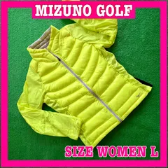 MIZUNO GOLF ミズノゴルフ フルジップ ブレスサーモ 中綿入り 切替 ゴルフジャケット L
