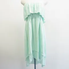 Angels by the Sea エンジェルズ バイ ザ シー Hawaii ワンピース ロング ベアトップ 変形 フリル スタッズ a938767